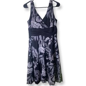 Black and white dress